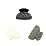 Ven Faux Leather Tribal Ponytail Claw Clip_Cwaha6382