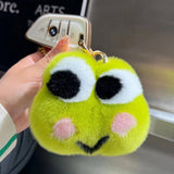 CUTE PLUSH FROG CAR KEYCHAIN BAG ACCESSORIES_CWMM2592