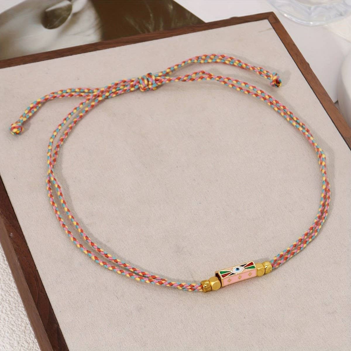 LITERARY STAR TAROT PENDANT COLORED BRACELET_CWMM5524