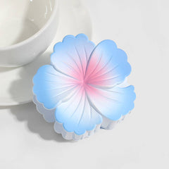 SWEET CANDY COLORED CURLING HEART FLOWER CLIP_CWAHA2258