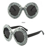 LARGE FRAME OVAL RHINESTONE SUNGLASSES_CWASG0840