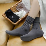 Women'S Versatile Embroidered Bow Boneless Socks_Cwms1366