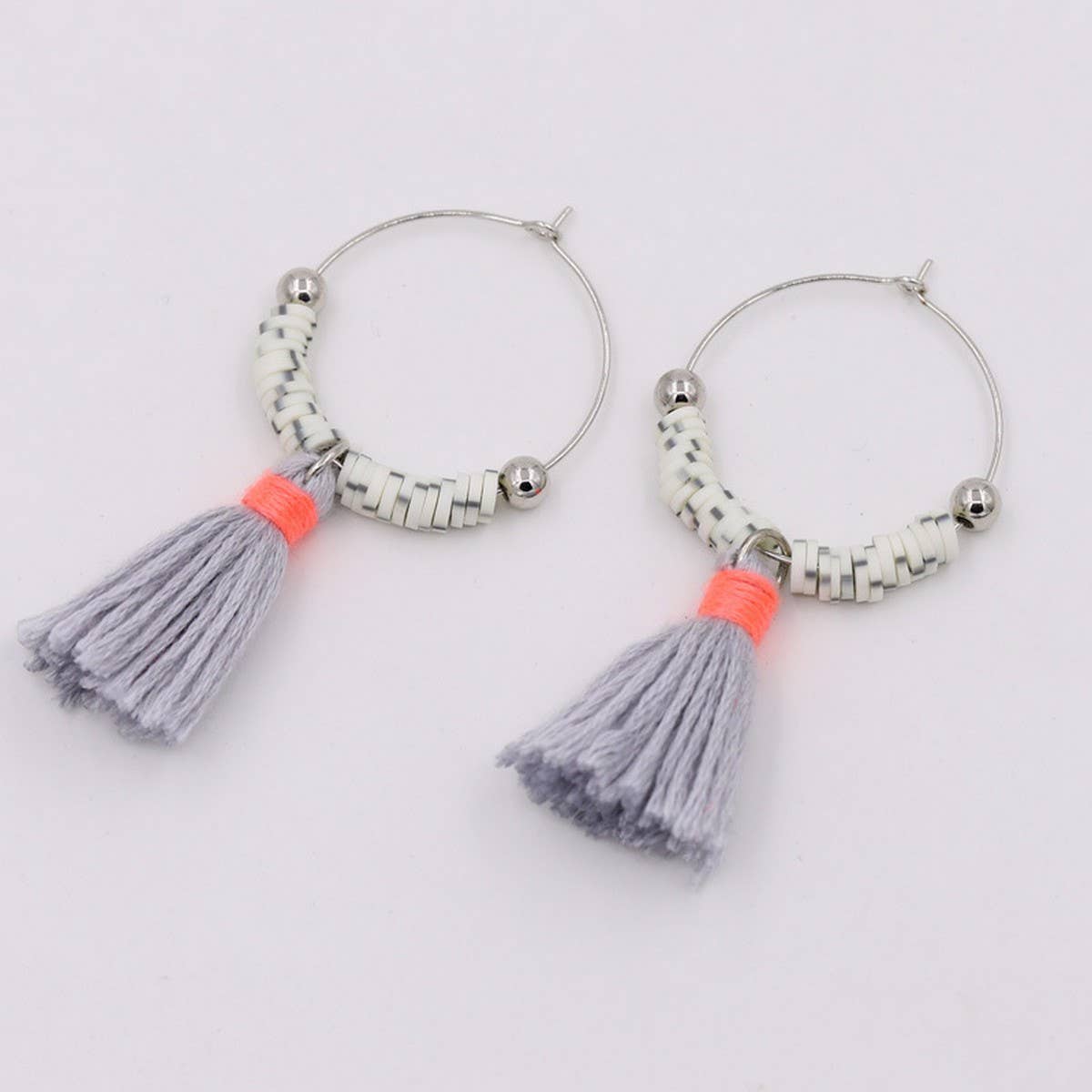 BOHEMIAN STYLE WOMENS COLORFUL TASSEL EARRINGS_CWMM3558