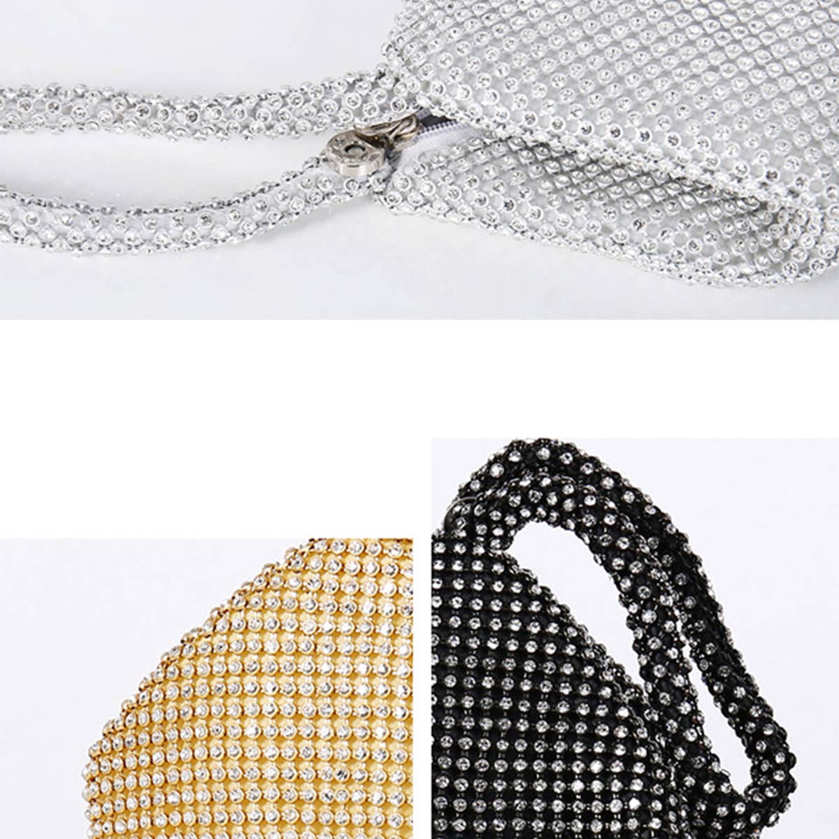 Women Fashion Triangle Diamond Handbag_Cwab0603