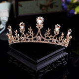 CELEBRITY STYLE BRIDAL CROWN WEDDING ACCESSORIES_CWMM2028