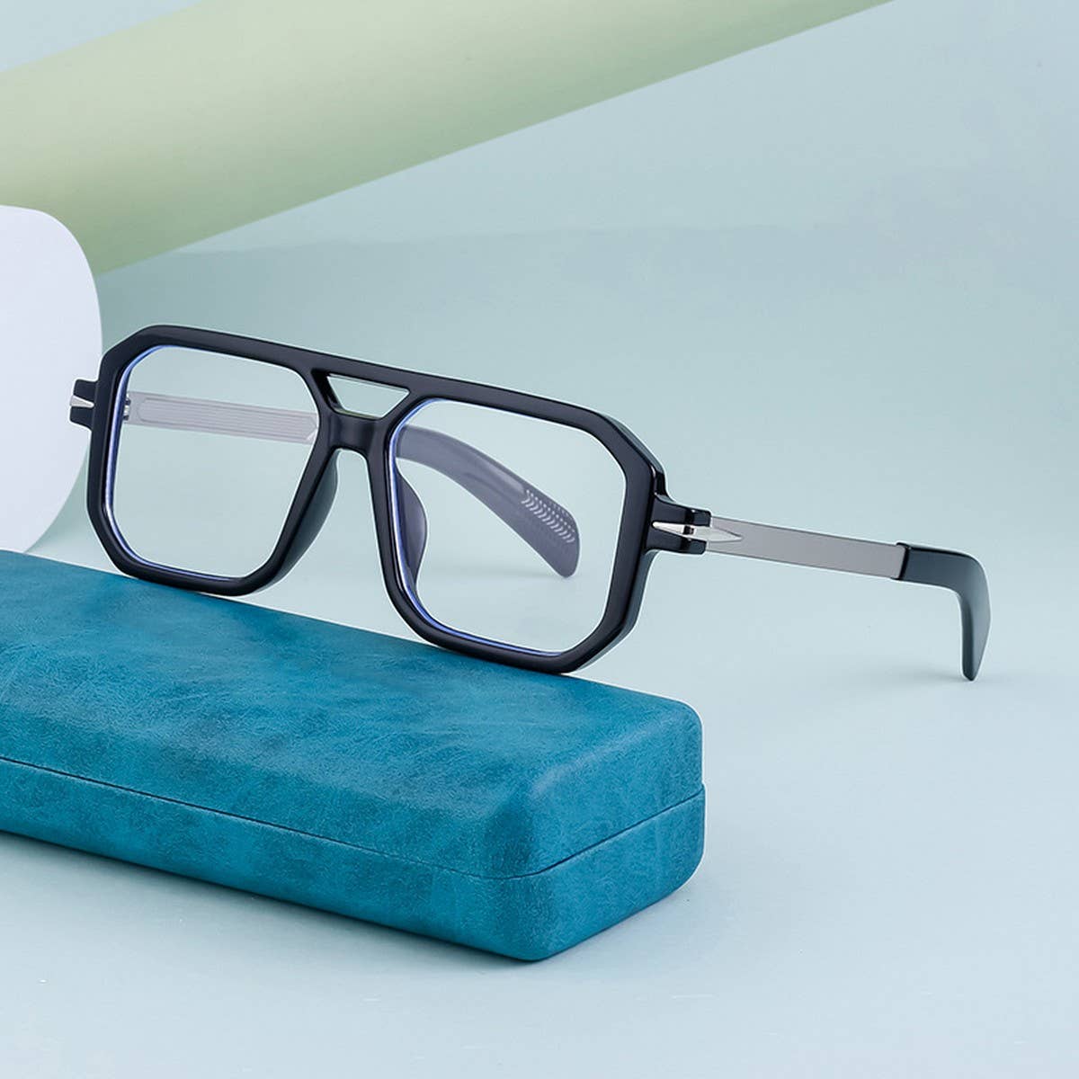 OUTDOOR UV PROTECTION SQUARE FRAME SUNGLASSES_CWASG0707