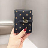 SMALL FRESH FLOWER PRINT SHORT WALLET_CWAB2550