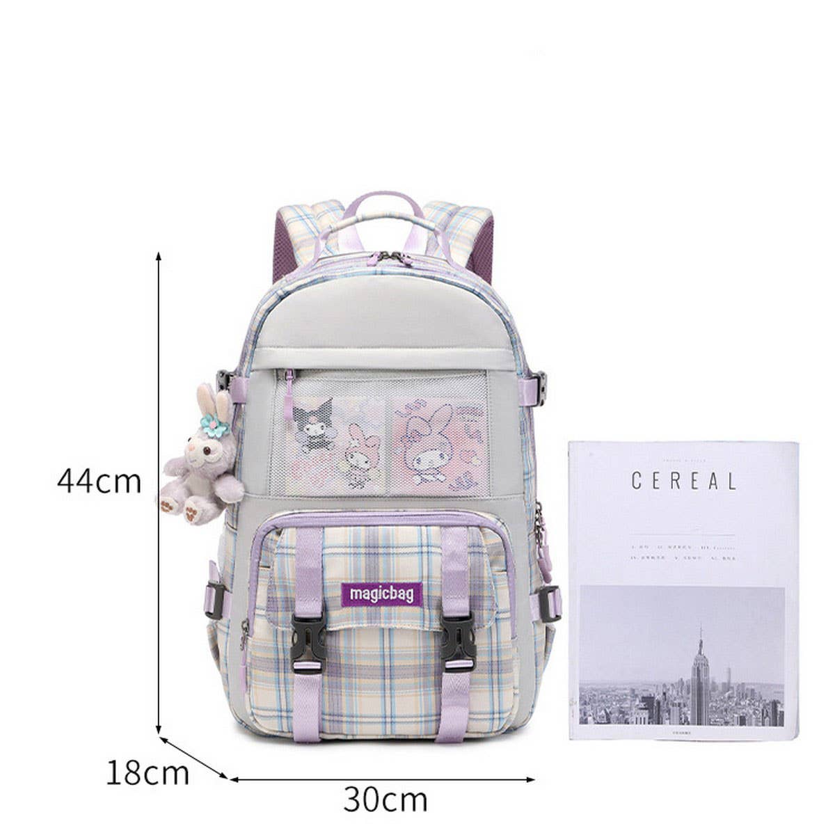 SCHOOL BACKPACKS FOR GIRLS JK STYLE GRADES 1 TO 6_CWAB5499