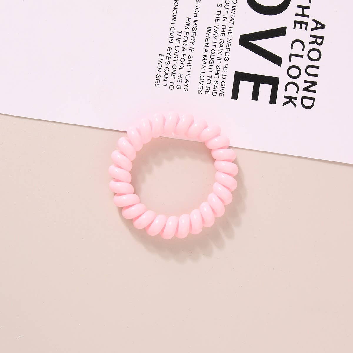 Cwaha1108_Simple Phone Line Hair Tie