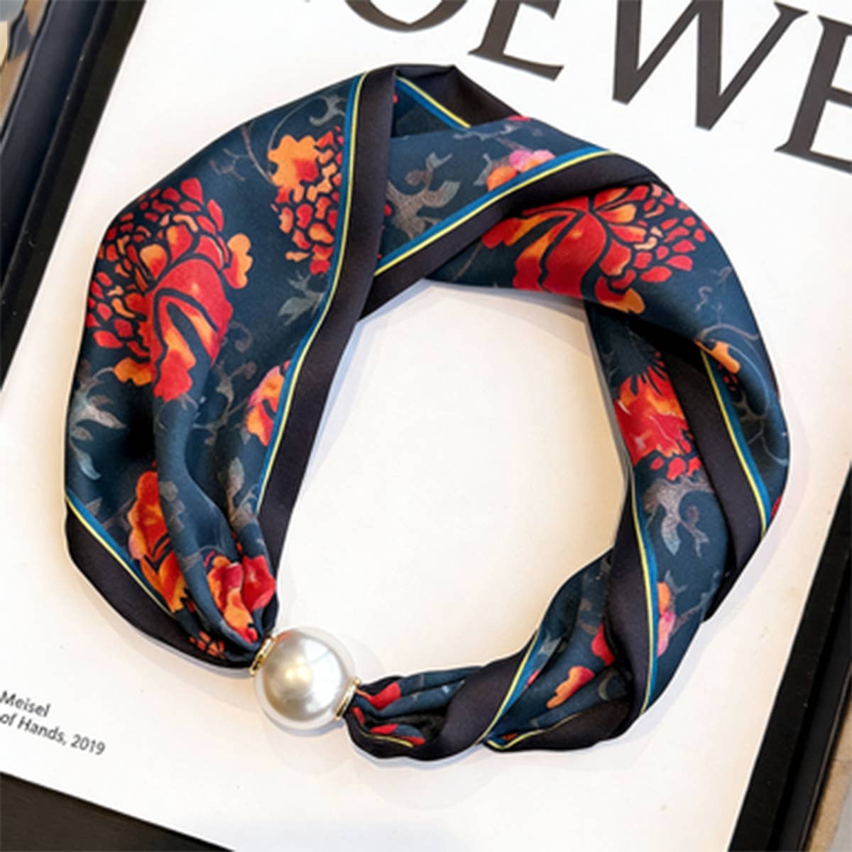 Skinny Silk Neck Scarf For Shirts_Cwasc03935