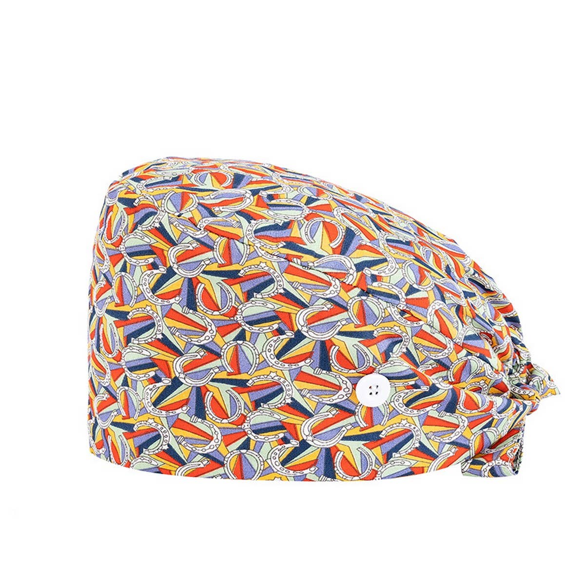 OPERATING ROOM CAP COTTON PRINTED SURGICAL CAP_CWAH3375