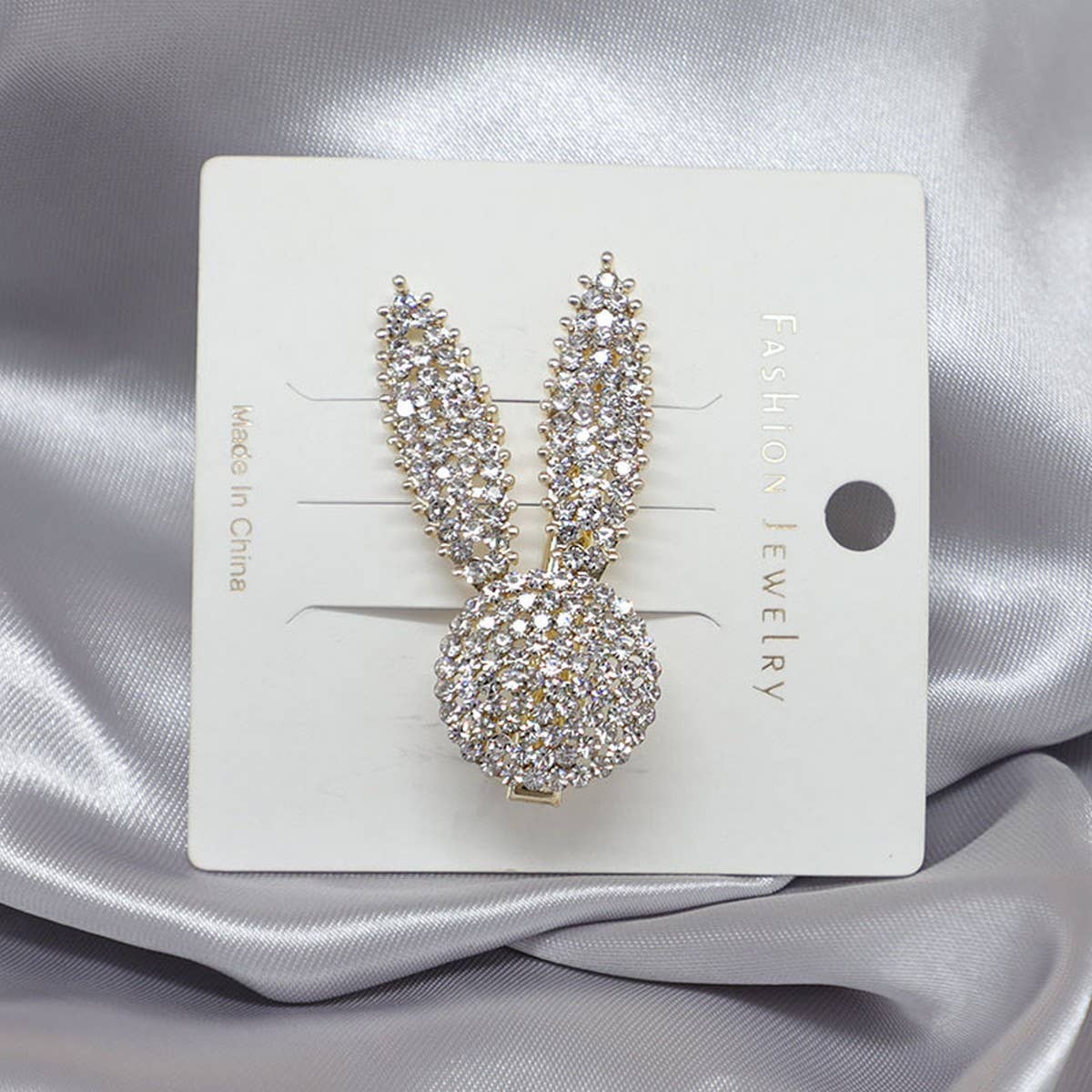 CUTE RABBIT EARS HAIR CLIP STUDENT BANG PIN_CWAHA4701