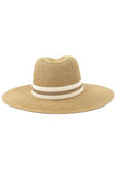 CASUAL SUMMER BANDING PANAMA HAT_CWAH102