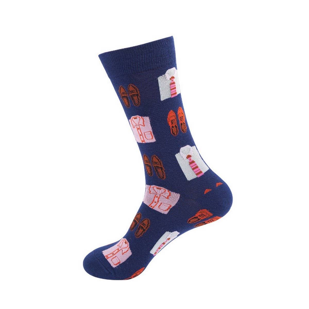 CASUAL PERSONALIZED FOUR SEASONS MID CALF SOCKS_CWMS1011