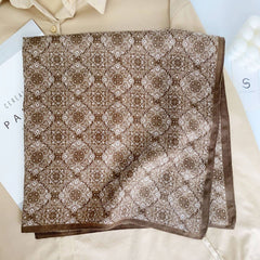 Vintage Velvet Floral Cute Square Headband_Cwasc03201