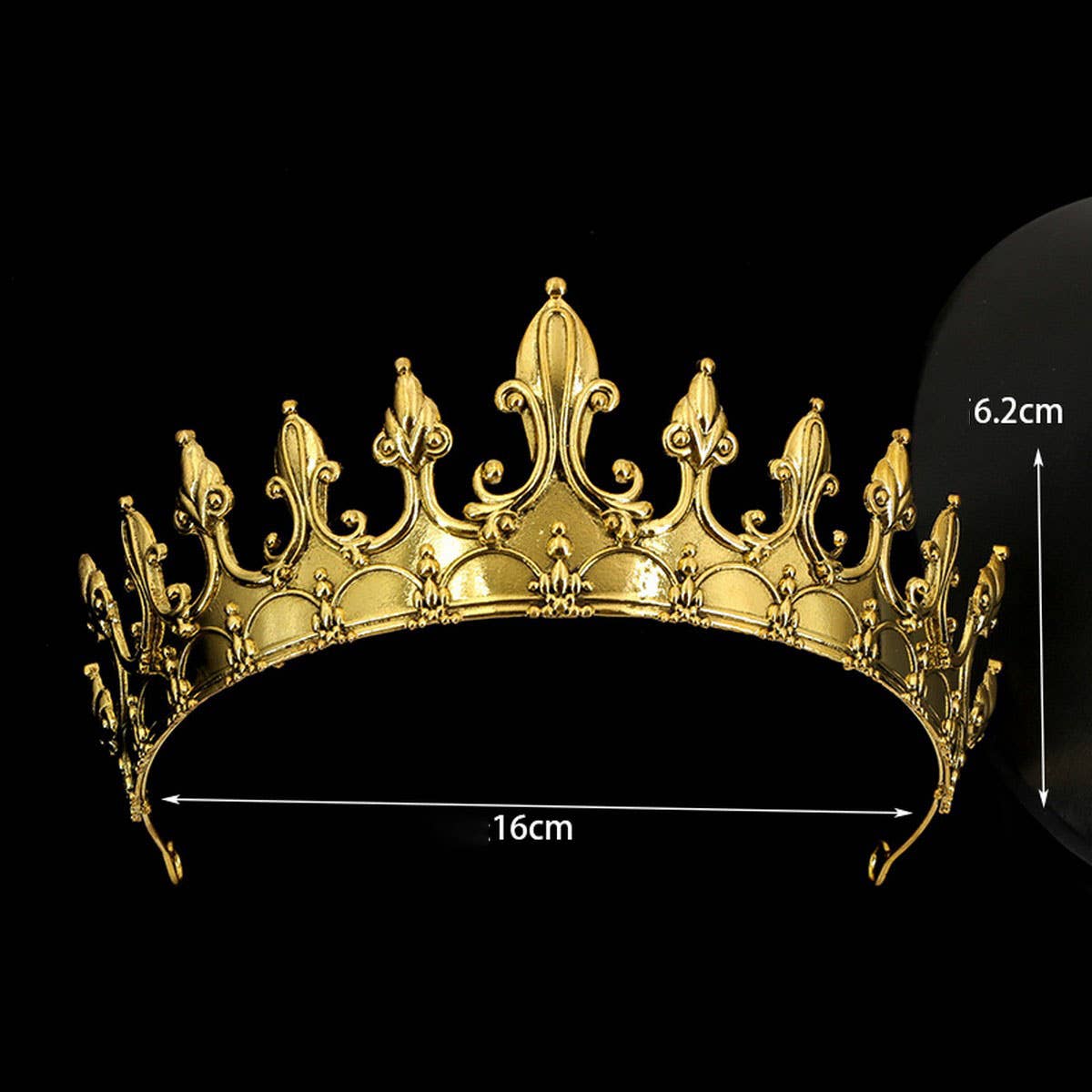 QUEENS HAIR CROWN HALLOWEEN CROWN TIARAS_CWMM2007