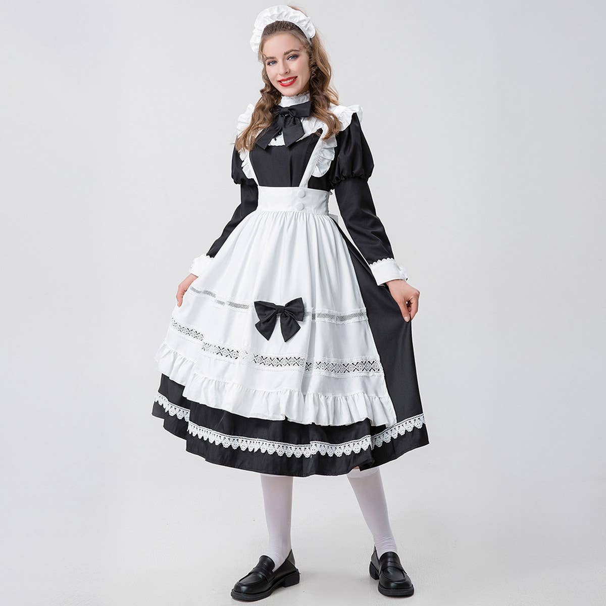 HALLOWEEN LOLITA MAID DRESS_CWMM1512