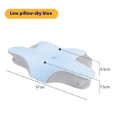 DEEP SLEEP MEMORY FOAM NECK PILLOW WITH PILLOWCASE_CWMM8085