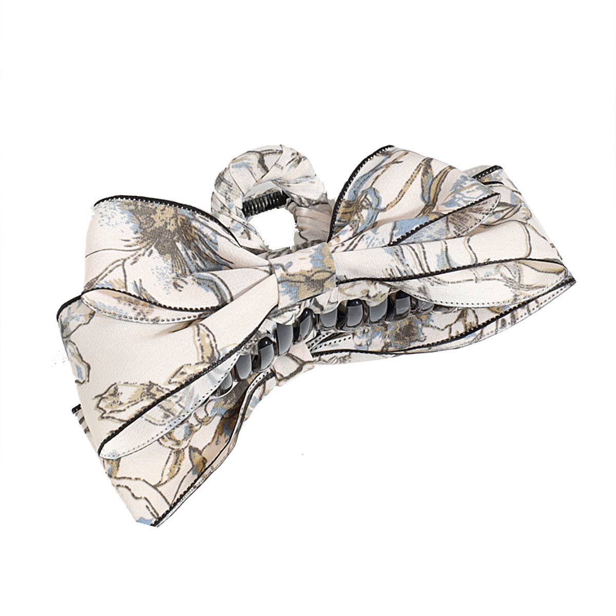 HOT SALE RETRO FLORAL BOW CLIP_CWAHA2297