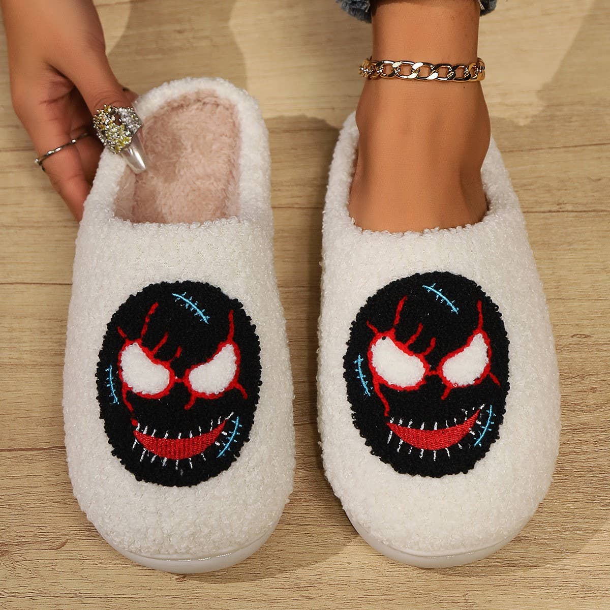 HALLOWEEN COTTON SLIPPER HOME INDOOR WARM SLIPPERS_CWSHS0849