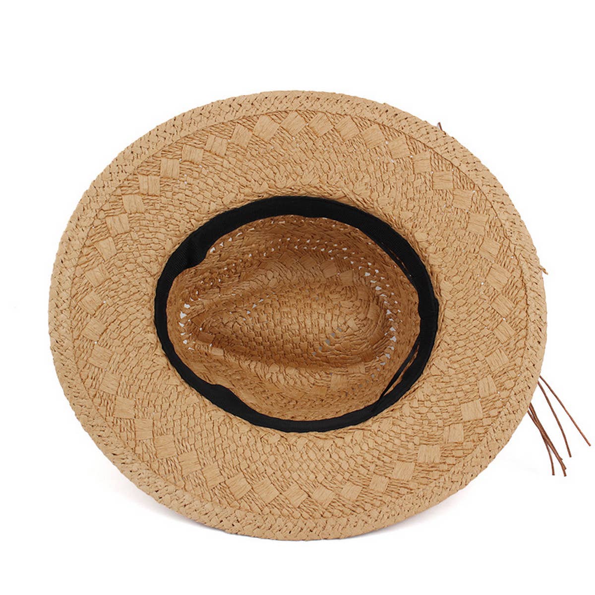 NEW SUNSHADE HAND KNITTED PANAMA HAT_CWAH1194