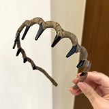 SIMPLE NON SLIP TOOTHED WAVY HEADBAND_CWAHA2844