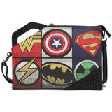 RETRO PRINTED RIVET DECORATION SHOULDER BAG HANDBAG_CWAB1478