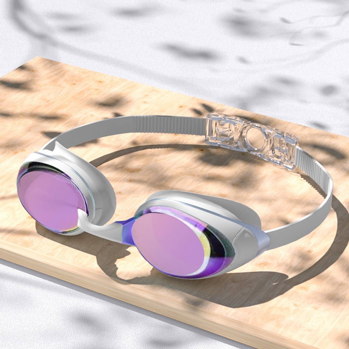 PRO HD ANTI FOG SWIM GOGGLES CAP SET UNISEX_CWMM6635