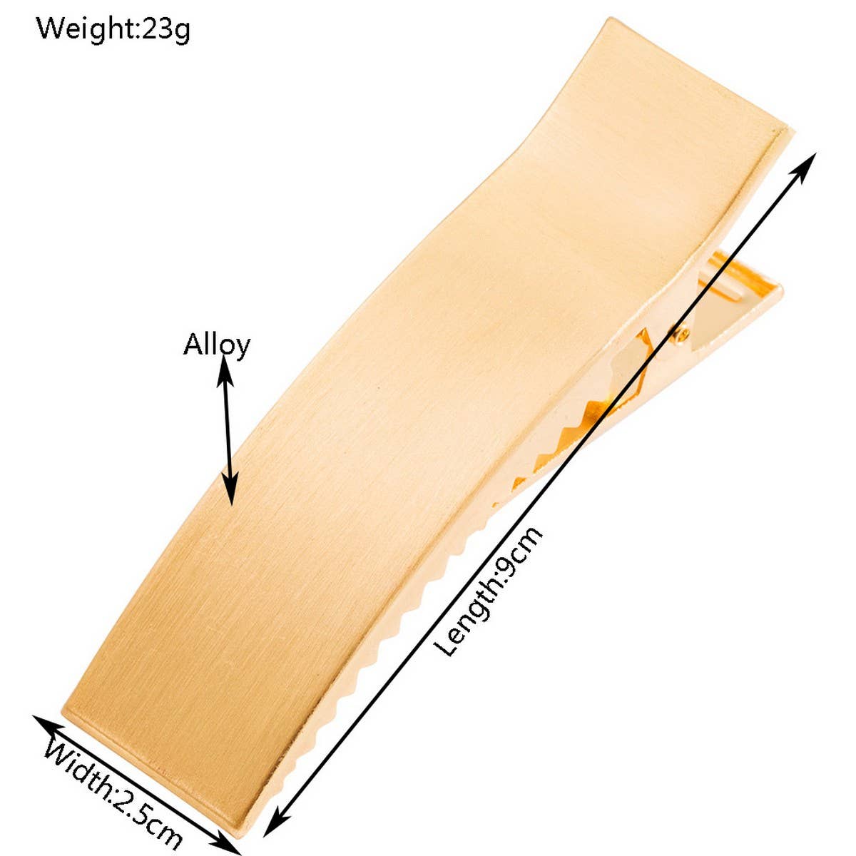 MINIMALIST GEOMETRIC METAL HAIR CLIP FOR WOMEN_CWAHA6198