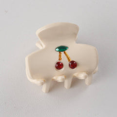 Cwaha1406_Cherry Small Hair Claw Clip,Summer Set