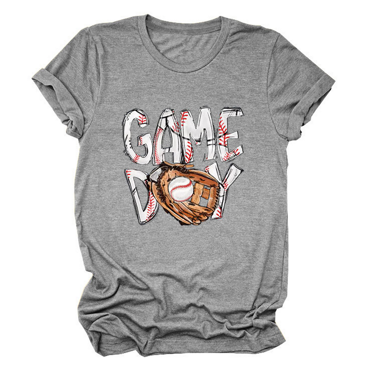 NEW WOMENS PLUS SIZE SHORT SLEEVE GLOVE TEE_CWTTS1513