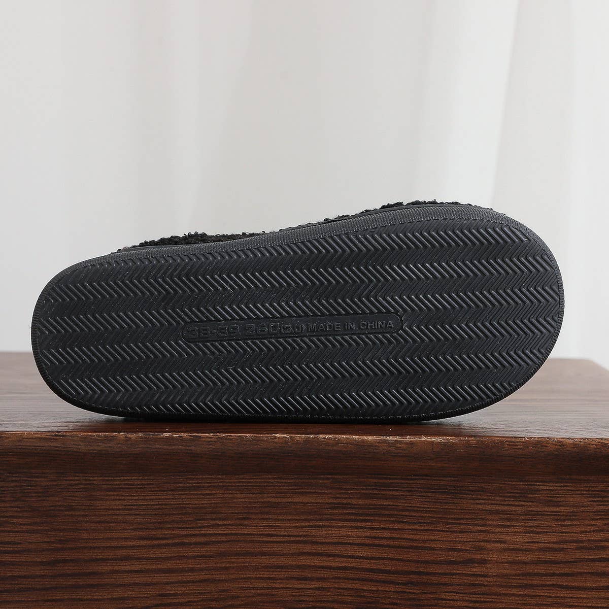 HALLOWEEN HOME SKULL SCREAM COTTON SLIPPERS_CWMM3061