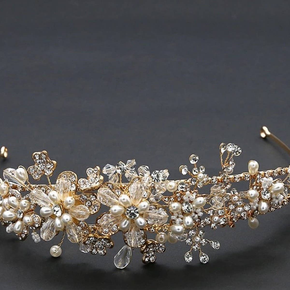 NEW BRIDAL WEDDING CRYSTAL TIARA CROWN_CWMM2026