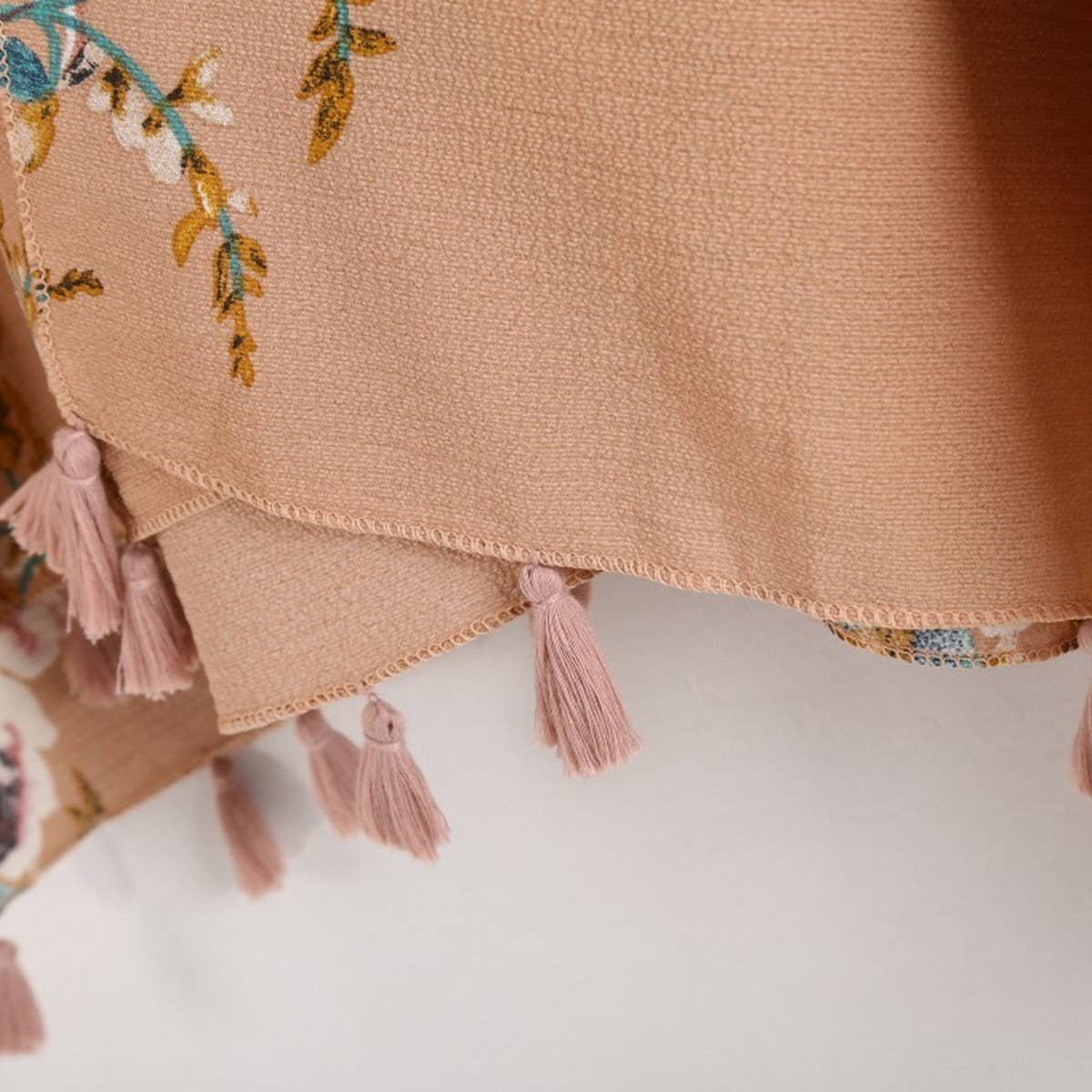 FLORAL PRINT FRONT OPEN KIMONO FOR SUMMER WOMENS_CWASC0783