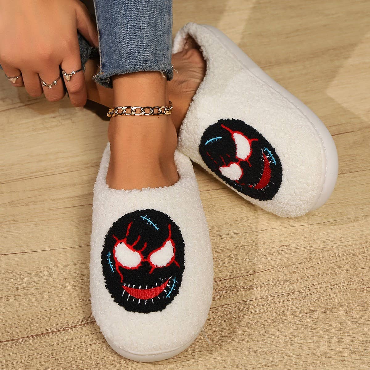 HALLOWEEN COTTON SLIPPER HOME INDOOR WARM SLIPPERS_CWSHS0849