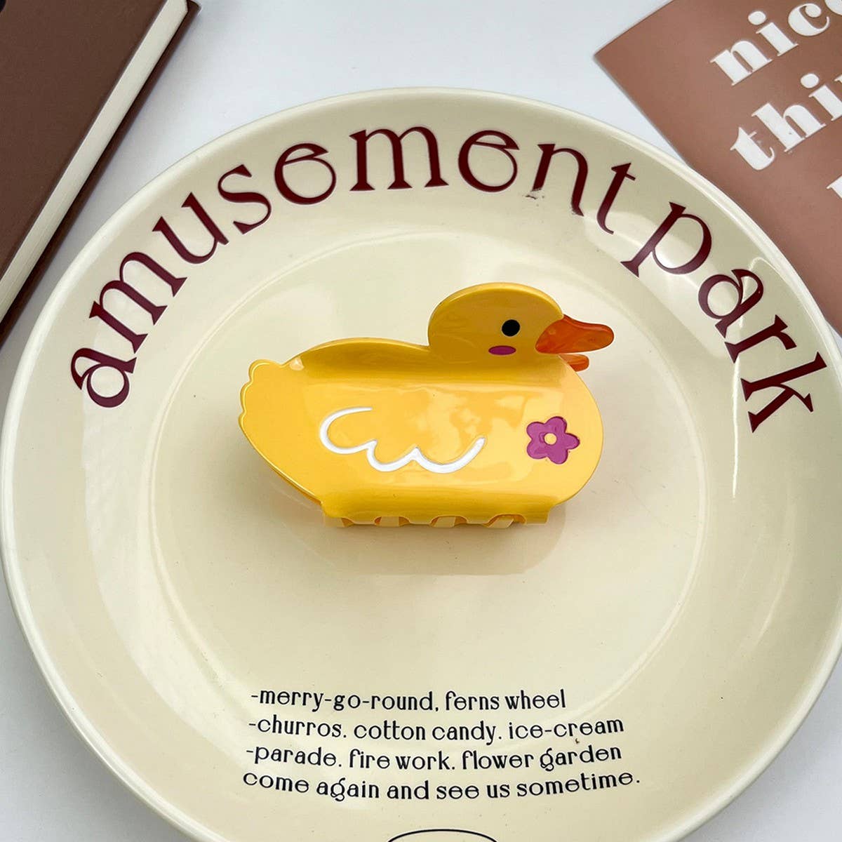 CUTE ANIMAL ACETATE CLAW CLIP CARTOON HAIR GRIP_CWAHA5888