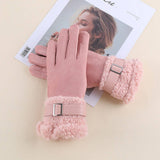 Winter Velvet Thick Warm Touch Screen Gloves_Cwag0381