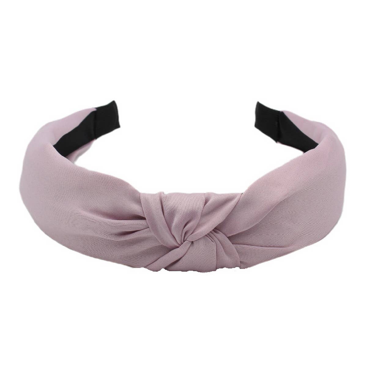 SOLID COLOR CROSS KNOT HEADBAND_CWAHA1668