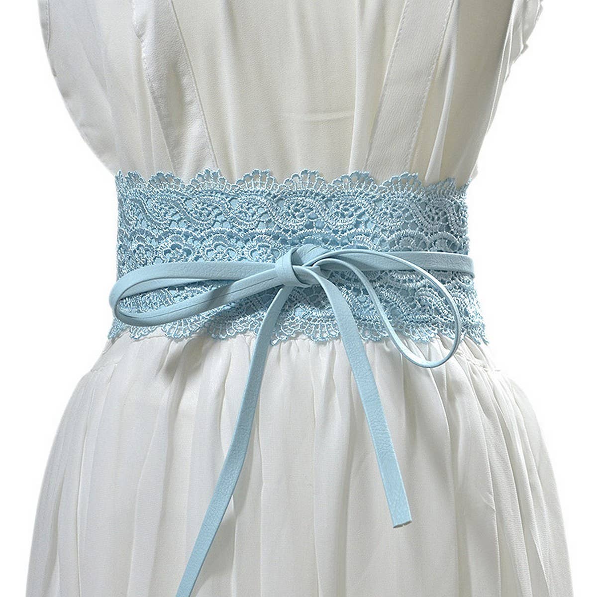 Elegant Lace Wide Waistband ? Fashion Accessory_Cwmm1009