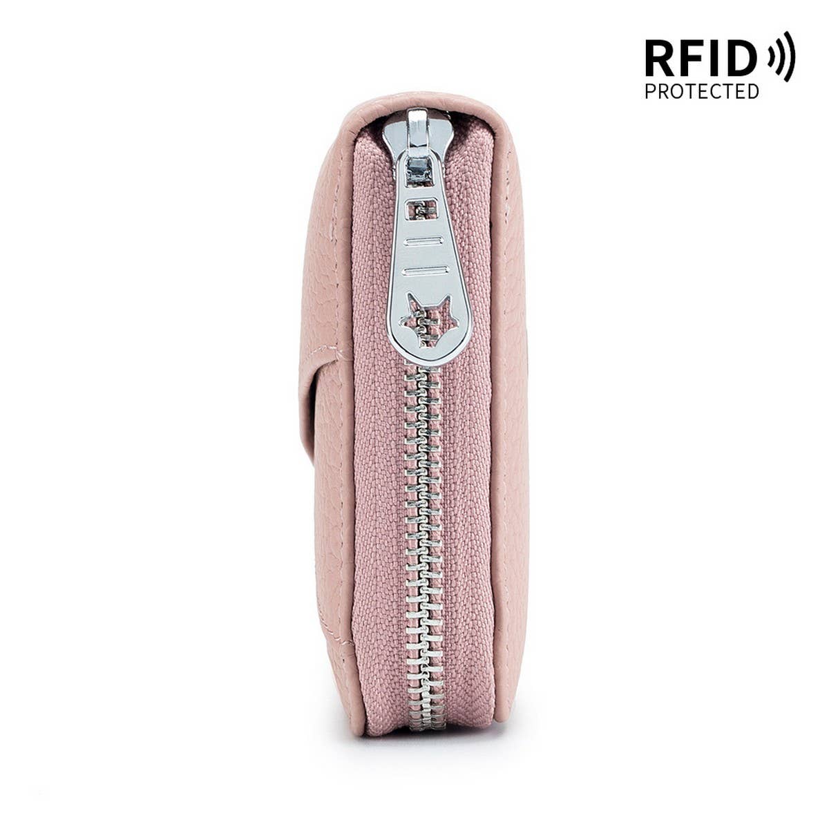 Top Layer Cowhide Accordion Card Holder Wallet_Cwab3707