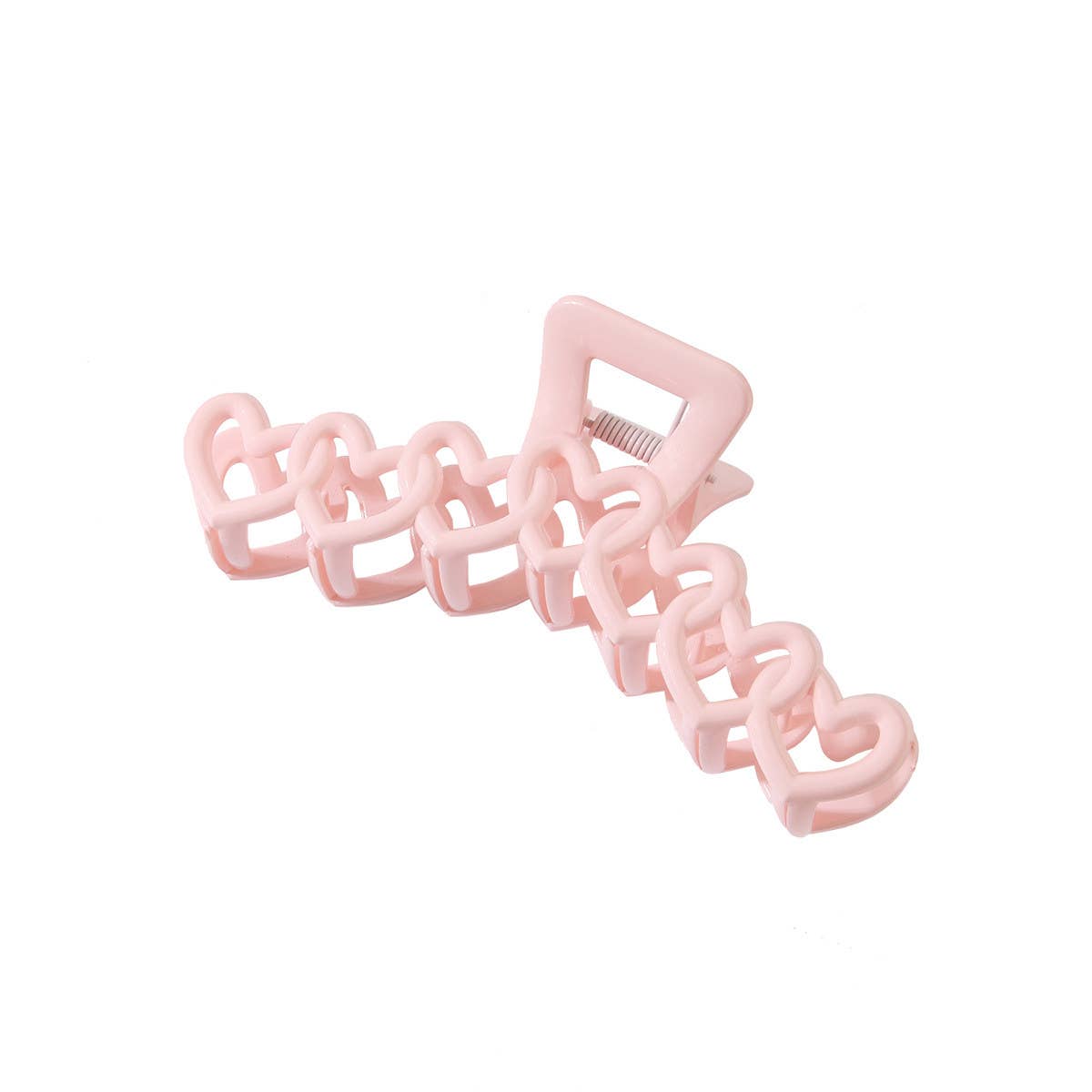 COLORFUL HOLLOW HEART SHAPED HAIRPIN SIMPLE CLIP_CWAHA0470