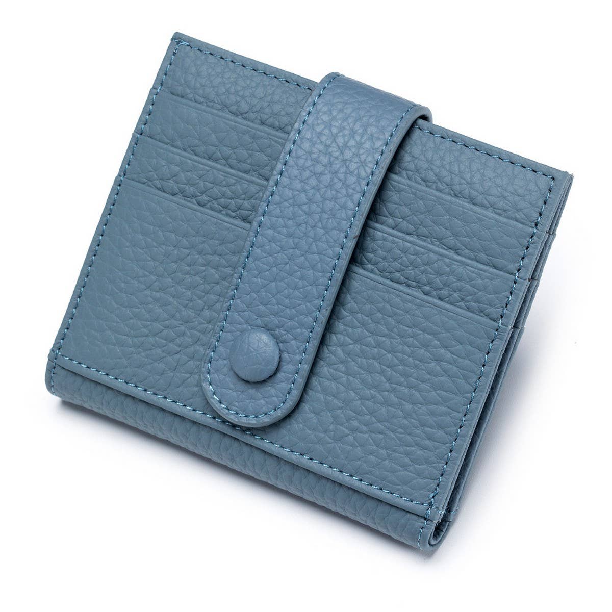 SHORT SMALL WALLET GENUINE LEATHER CARD HOLDER_CWAB3832