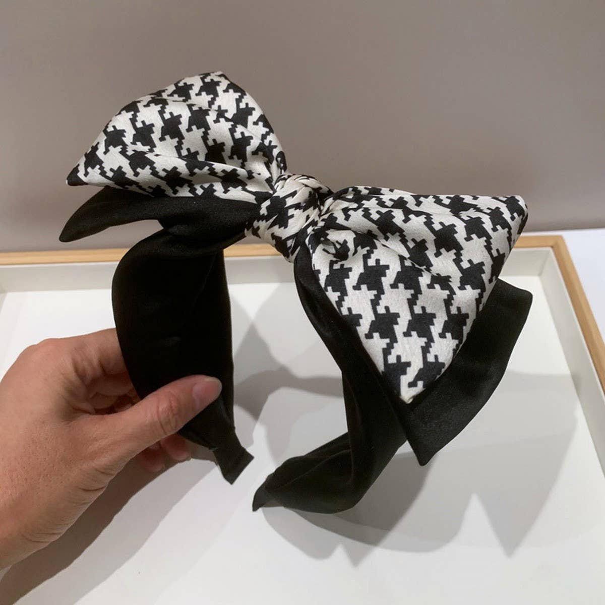 2024 NEW CONTRAST COLOR BOW HEADBAND_CWAHA2567