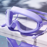 HD ANTI FOG SWIM GOGGLES LARGE FRAME FOR ADULTS_CWMM6642