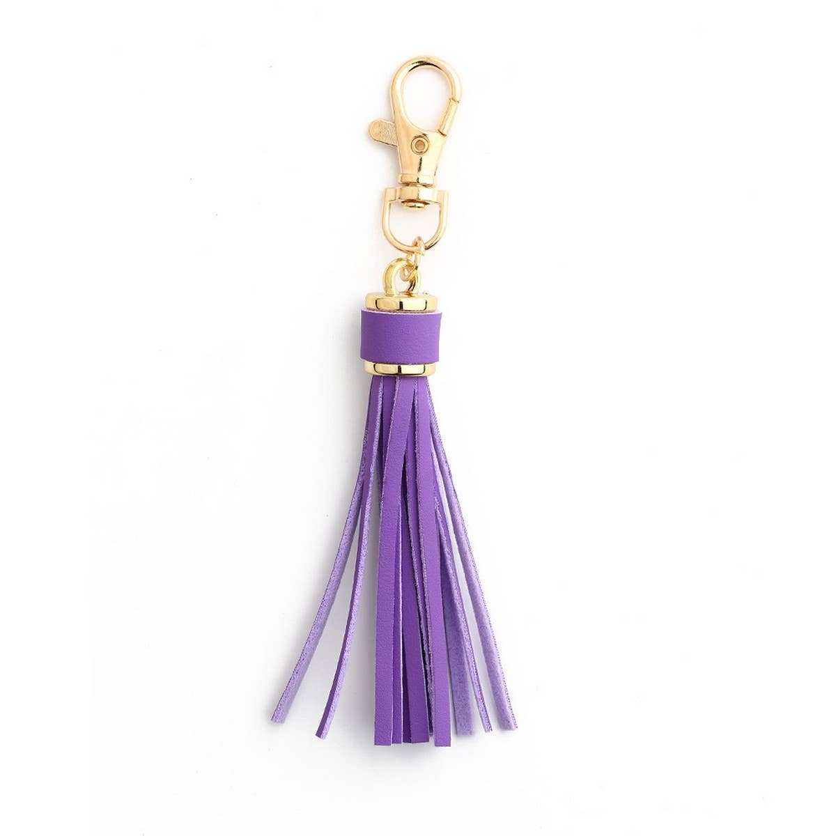 LEATHER FRINGE KEYCHAIN PU TASSEL BAG CHARM_CWAB5008