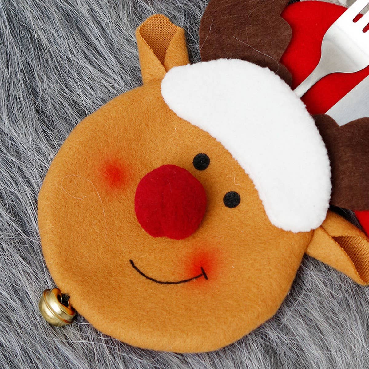 CARTOON FORK KNIFE COVERS FOR CHRISTMAS PARTY_CWAJE5306