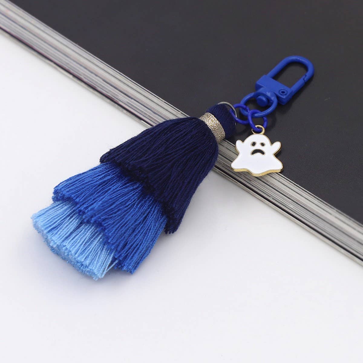 BOHEMIAN STYLE MULTI LAYERED TASSEL KEYCHAIN_CWMM3556