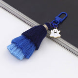 BOHEMIAN STYLE MULTI LAYERED TASSEL KEYCHAIN_CWMM3556