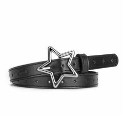 Cwabe0879_Sweet Star Hole Decoration Hollow Belt