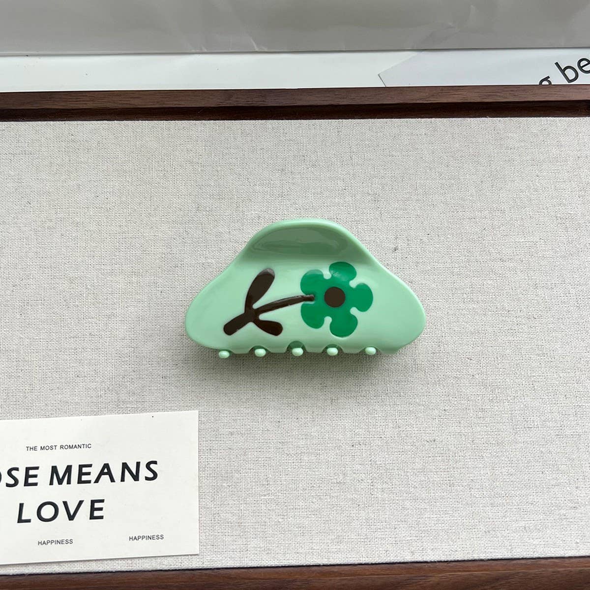 COLORBLOCK TULIP HAIR CLAW FLORAL ACETATE CLIP_CWAHA5755